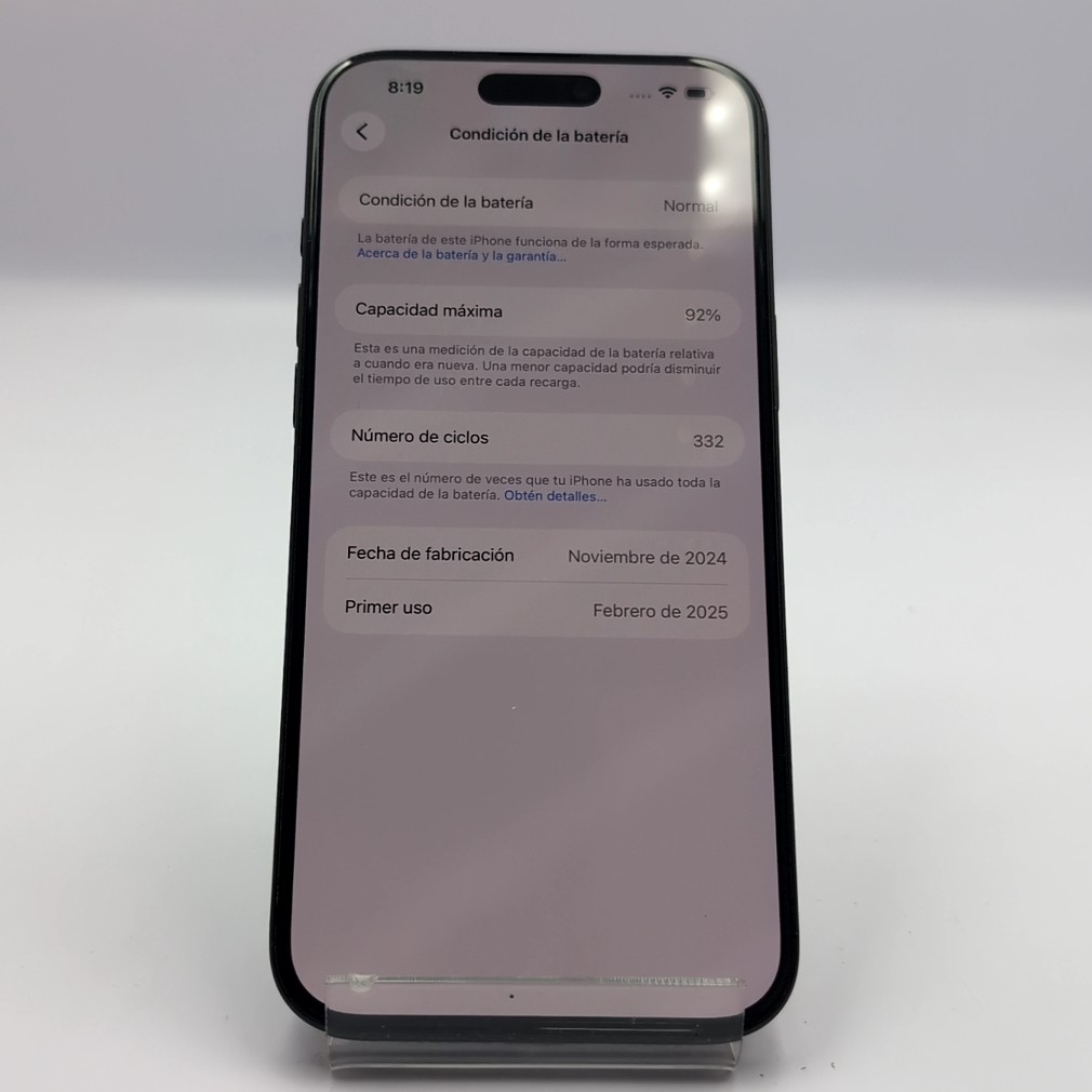 iPhone 16 Pro Max 256GB Black Titanium Sim Fisico (92%) - Image 5