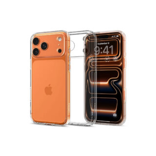 Spigen iPhone 17 Pro Max Case, Ultra Hybrid MagFit Transparente (Anti-amarilleo)