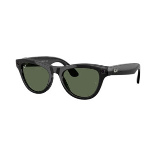 Ray-Ban Meta Skyler Gen 2 Shiny Black, Green Lenses Standard
