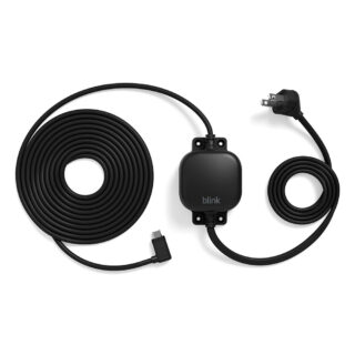 Adaptador de corriente Blink de 4 metros resistente a la intemperie para Blink Mini 2 y Blink Outdoor 4 (Negro)