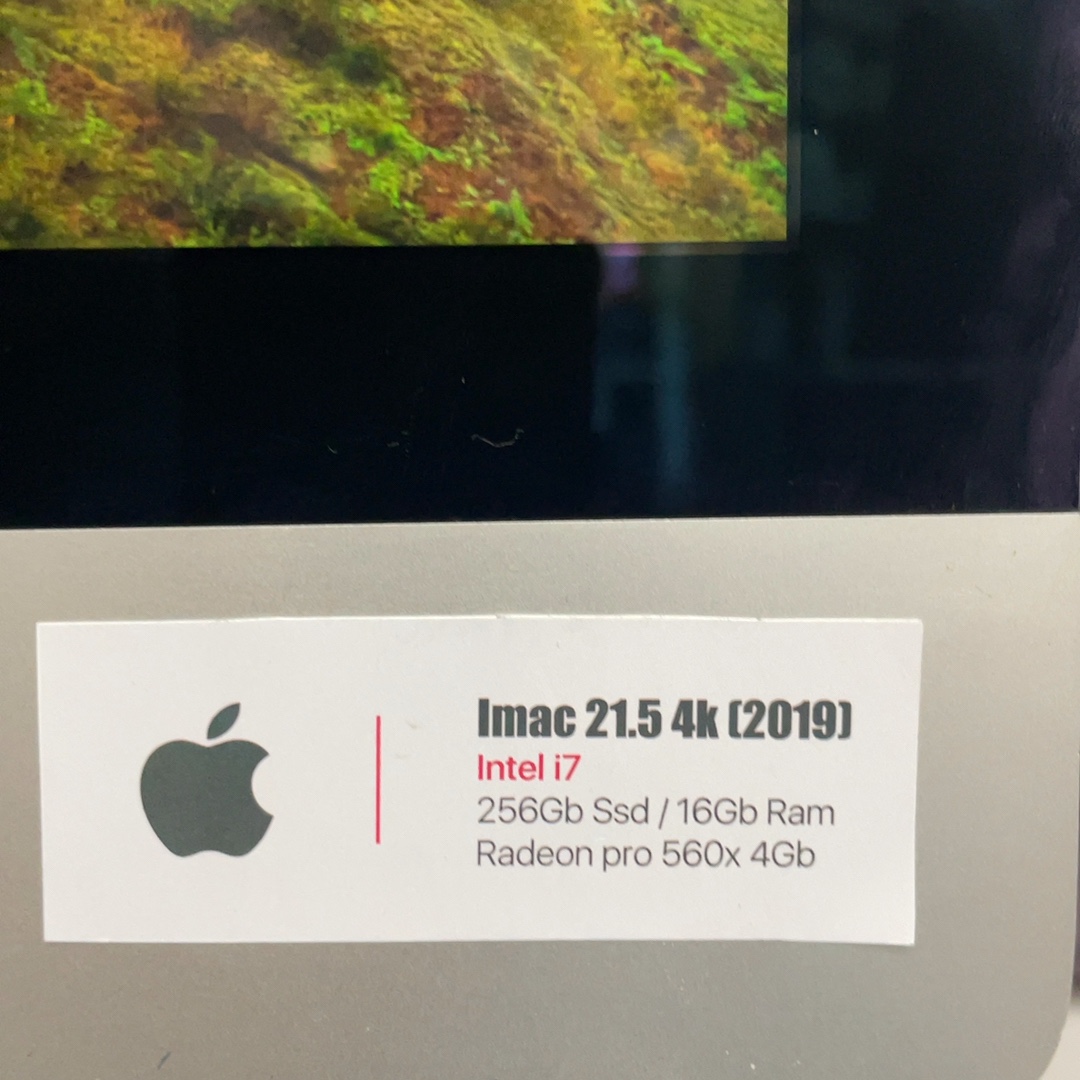 IMAC 21.5 (4K) 2019, 16GB RAM (2667 Mhz DD4), Core i7 3.2Ghz de 6 nucleos, 256GB SSD, Radeon Pro 560X 4GB - Imagen 6