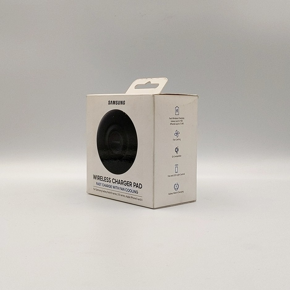 Samsung 9W Qi Fast Charge Wireless Charging Pad (OPEN BOX) for Note 10 S10, iPhone 11/XR, GALAXY WATCH - Imagen 2