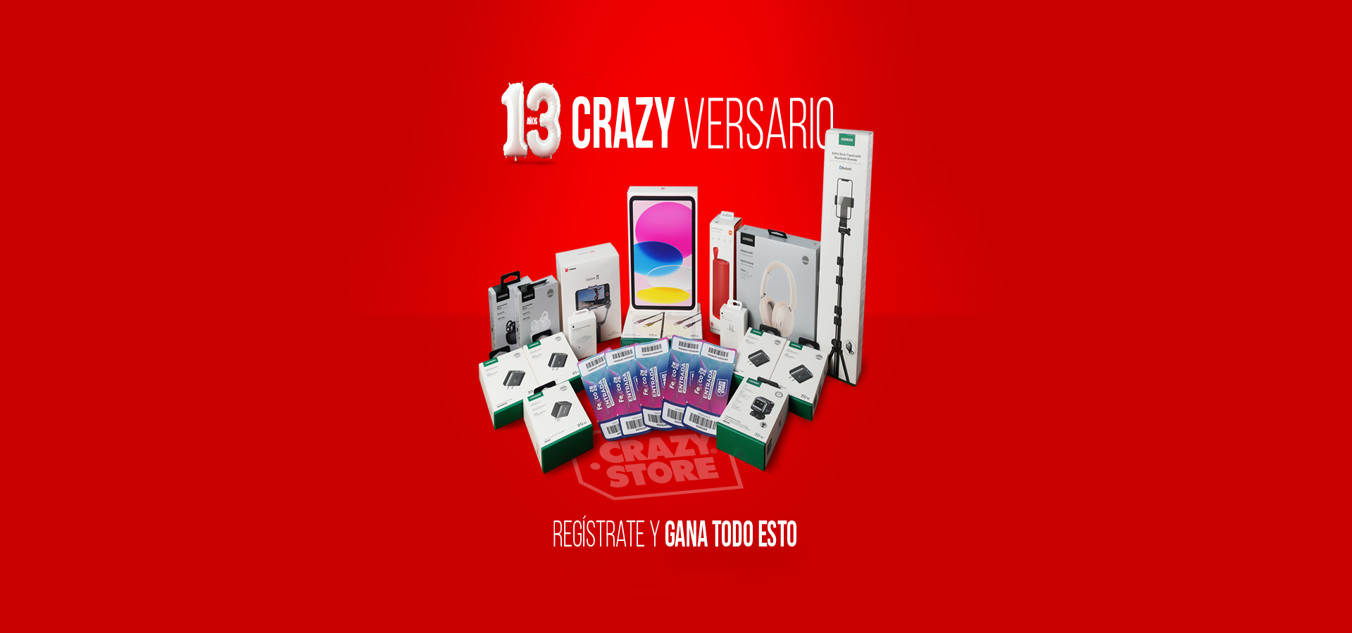 13° Aniversario CrazyStore