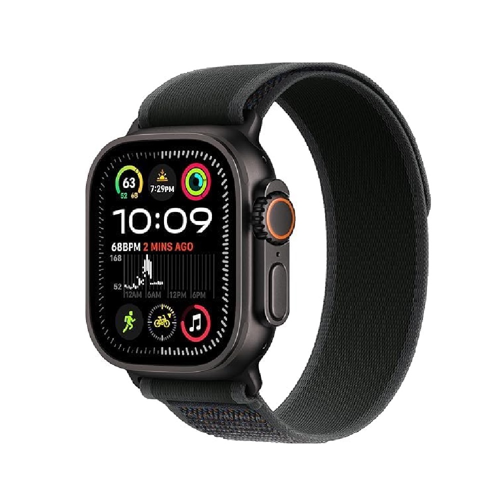 Apple Watch Ultra 2 49mm GPS Cell Black Titanium Case Trail Loop Black S/M