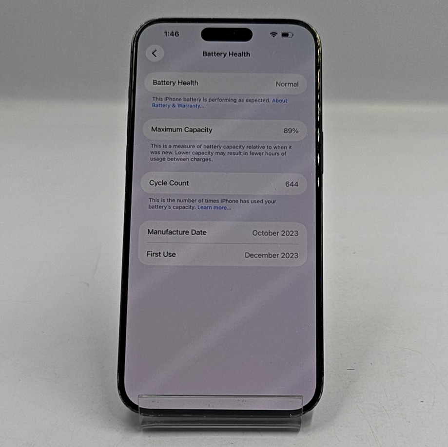 Apple iPhone 15 Pro Max 1TB Midnight Blue (89%) - Imagen 5