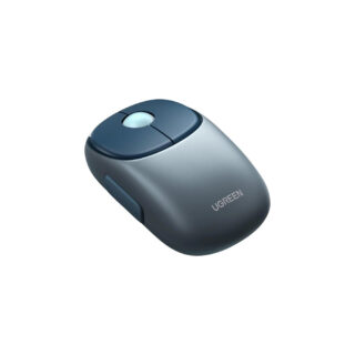 UGREEN Fun + Mouse Inalámbrico Recargable 2.4G & Bluetooth, dpi 4000, Azul (90538)