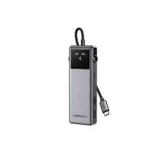 Ugreen Uno Hub USB C 6 en 1, USB-C*HDMI+2x USB-A 3.2+ 2x USB-C 3.2+USB-C PD HASTA 100W*VELOCIDAD DE TRANSFERENCIA 10Gbps*IMAGEN 4K (35998)