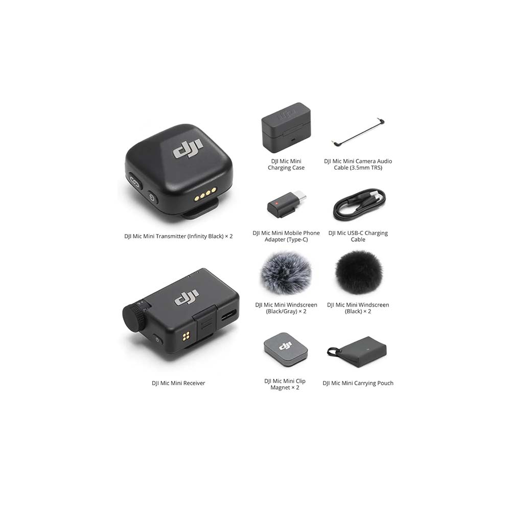 DJI Mic 3 (2 TX + 1 RX + estuche de carga) - Imagen 2