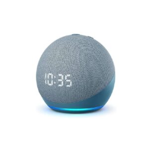 AMAZON Echo Dot 4th Gen Celeste + Reloj