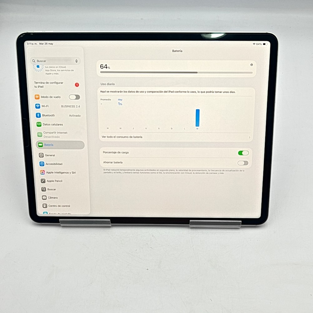 Apple iPad Pro 12.9 6TH Gen. M2 Chip Wi-Fi + Cellular 128GB Silver + Apple Pencil 2nd Gen - Imagen 2