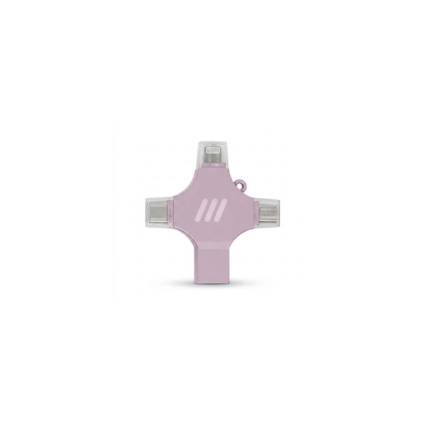 Ultimate Backup 4 in 1, 512GB Storage Saver Device Pink