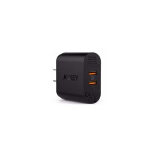 AUKEY DUAL PORT ADAPTER QC 3.0