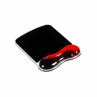 Kensington Duo Gel K62401AM tapete para mouse con descanso para muñeca, color azul, Rojo