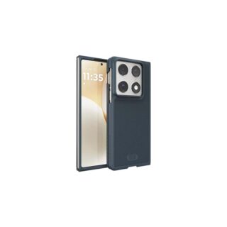 TUDIA MergeGrip - Funda para Motorola Razr Fold (2026), [probada en caídas de grado militar] Funda delgada de policarbonato resistente a prueba de golpes (azul medianoche)