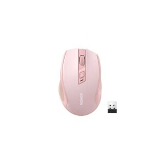 UGREEN Mouse Ergonomico 4000 DPI Color Rosa (15378B)