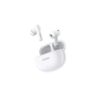UGREEN HiTune T6 Hybrid ANC Earbuds, LDAC, 30H Blanco (15158)